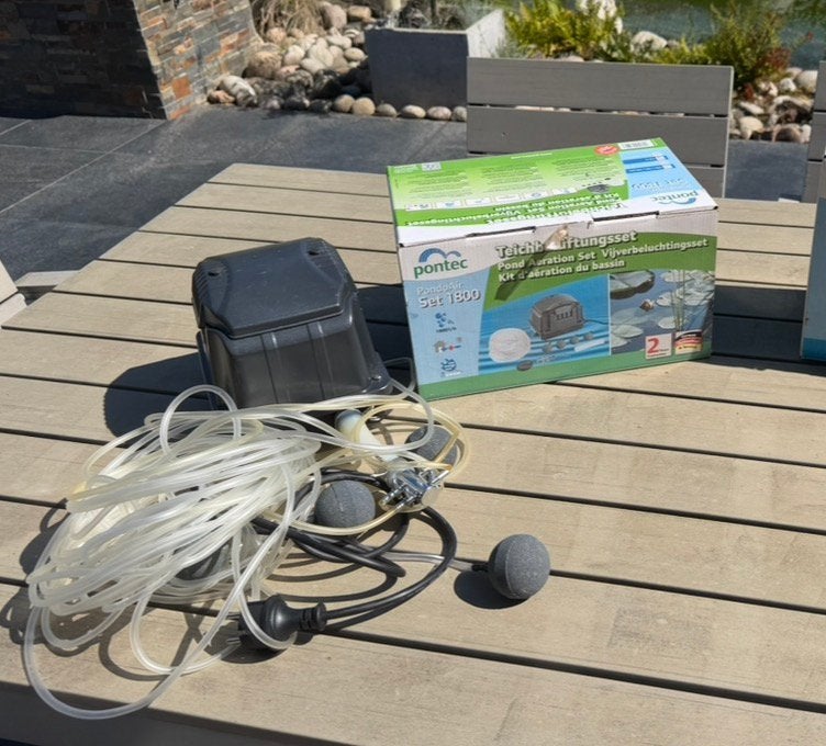 Oase pontec Aérateur de bassin etang 2026, Tuin en Terras, Ophalen, Zo goed als nieuw