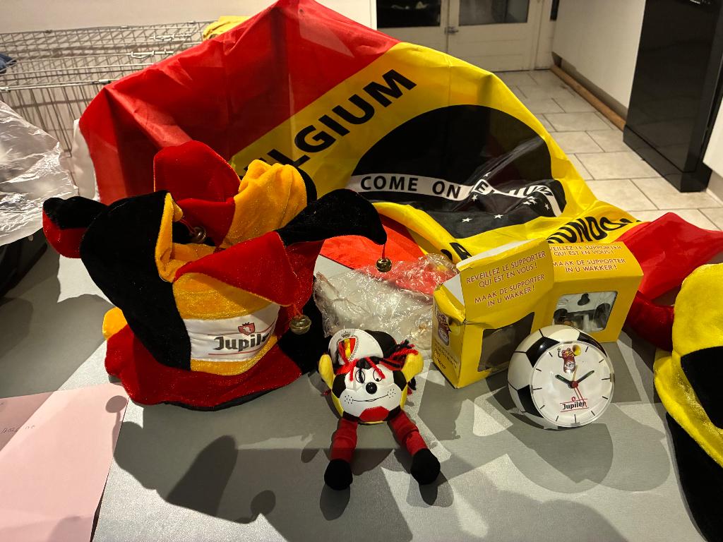 Kit supporter  belge, Enlèvement ou Envoi, Porté