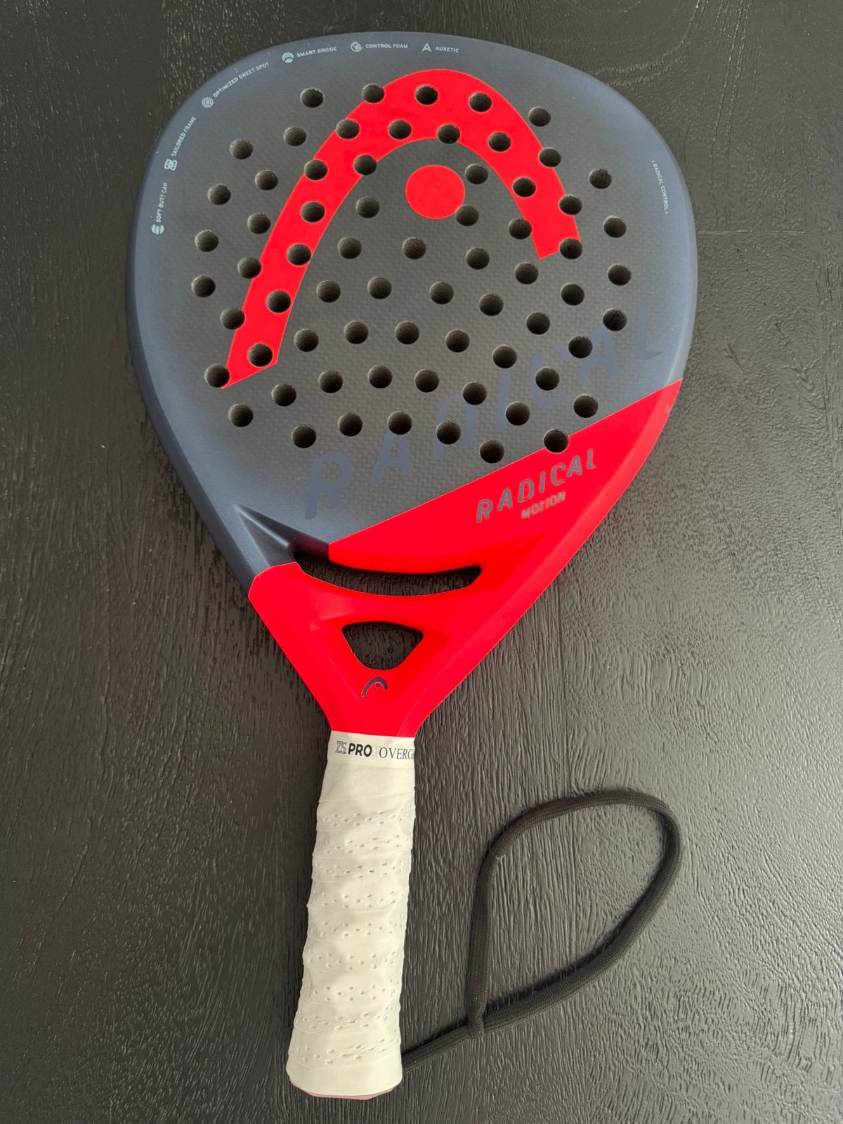 Tête de raquette de padel Radical Motion en parfait état, Enlèvement, Comme neuf, Raquette de padel