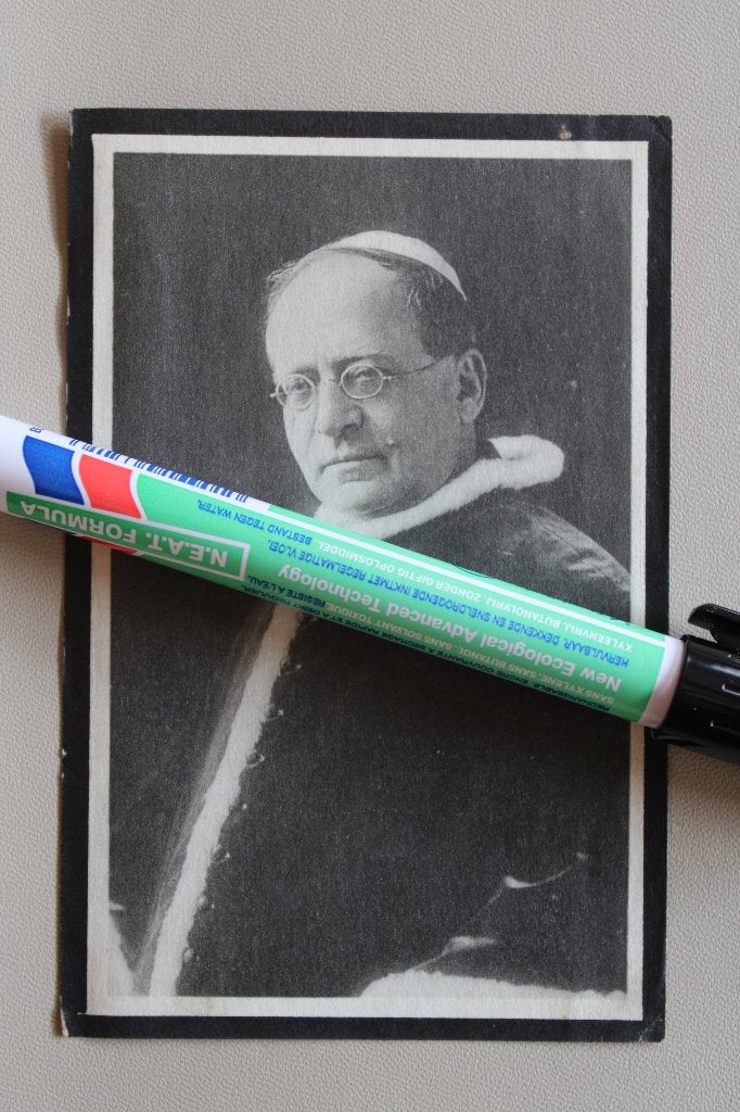 Bp Paus Pius XI, Ophalen of Verzenden, Bidprentje
