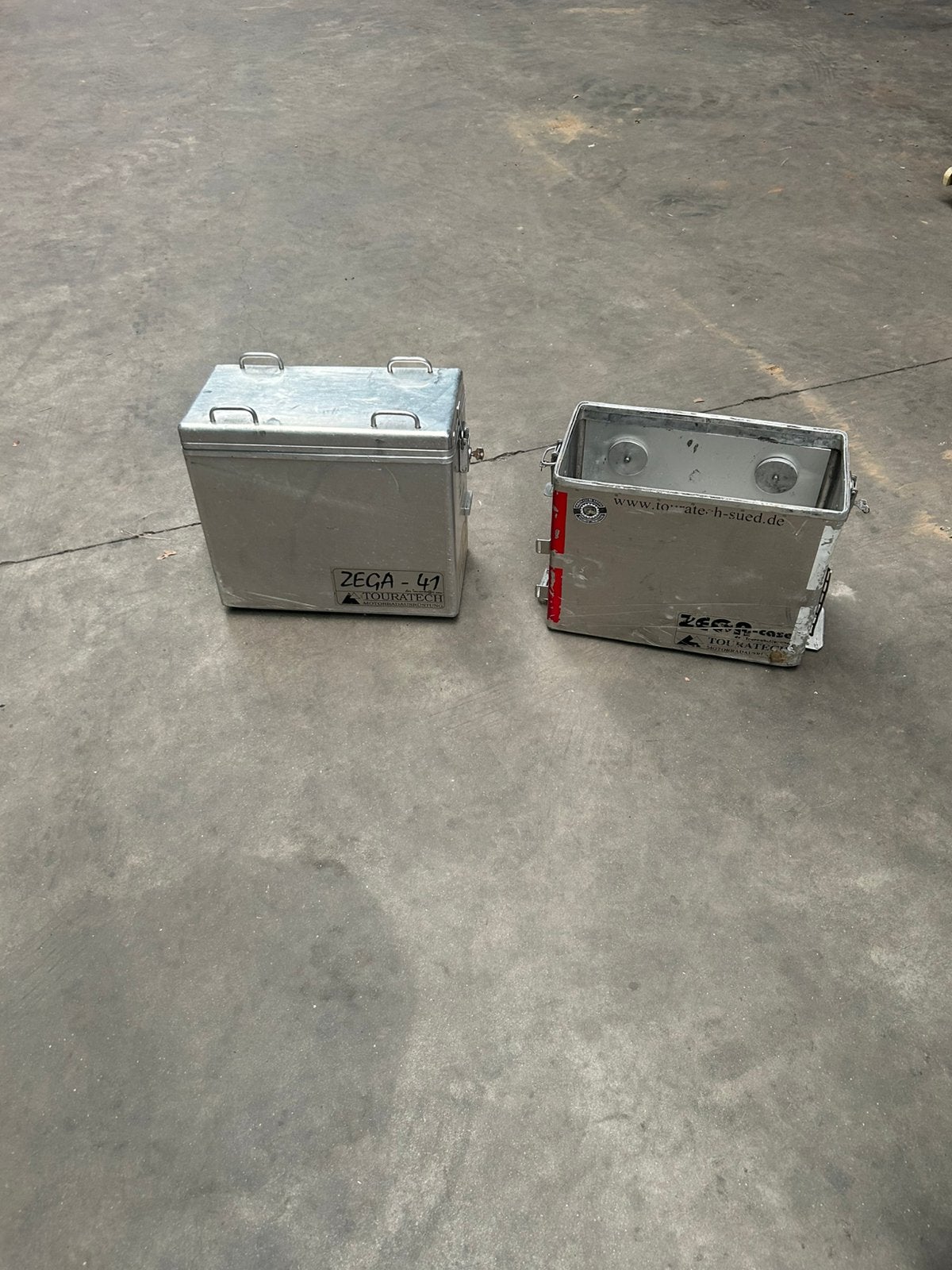 Touratech zega case, Motoren, Ophalen, Gebruikt