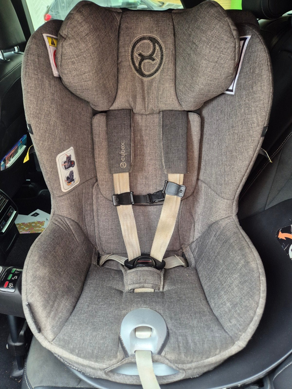 Cybex sirona z i size plantium grey met basis, Enlèvement, Isofix