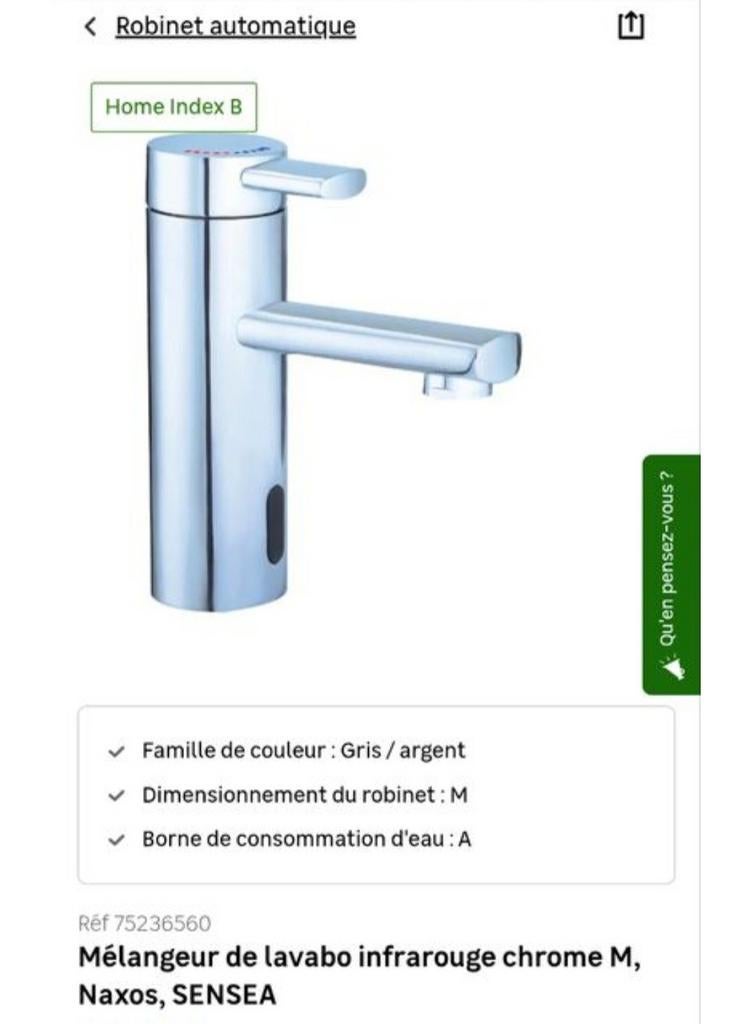 Mélangeur de lavabo, Doe-het-zelf en Bouw, Ophalen, Wastafel
