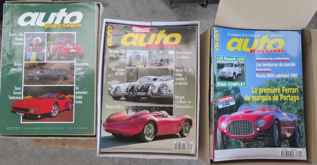 Magazine Auto Passion - Collection complète, Verzamelen, Ophalen