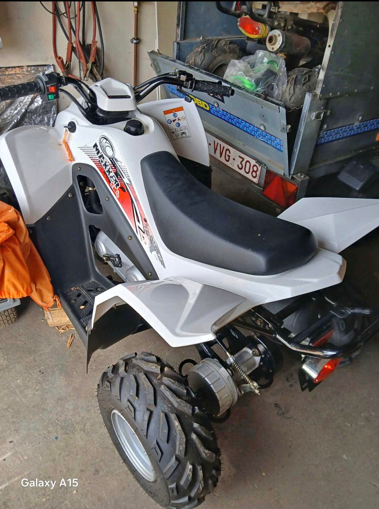 Quad enfant kymwo, Vélos & Vélomoteurs, Enlèvement, Comme neuf