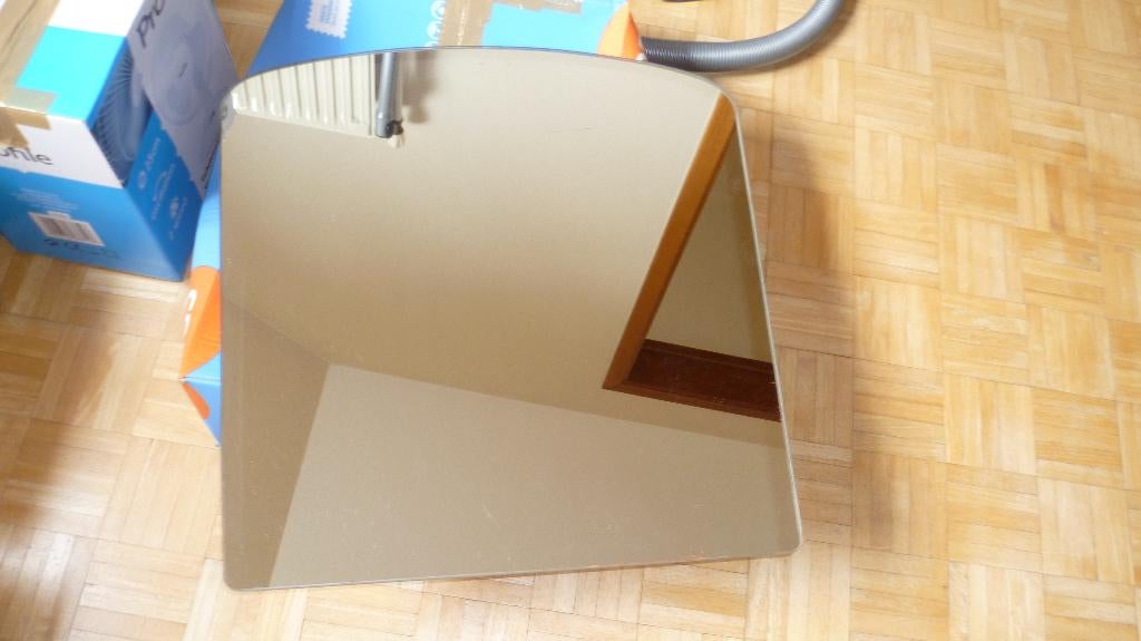 spiegel te koop, Huis en Inrichting, Woonaccessoires | Spiegels, Ophalen, Gebruikt, Minder dan 100 cm, Overige vormen