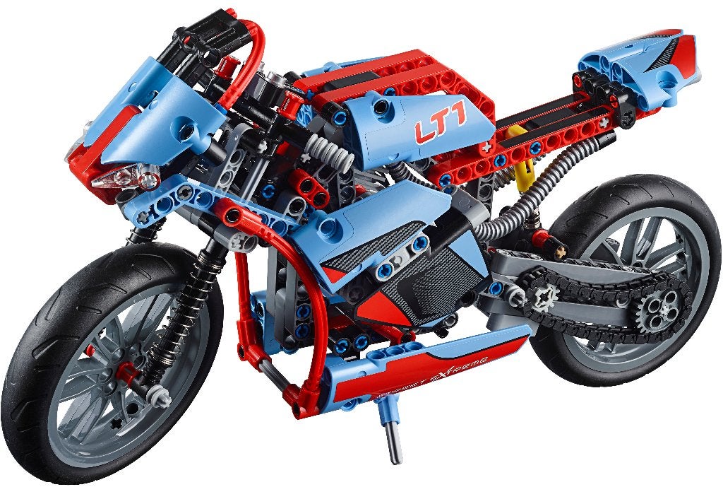 Lego Technic 42036 Street Motorcycle, Kinderen en Baby's, Speelgoed | Duplo en Lego, Lego, Ophalen of Verzenden, Zo goed als nieuw