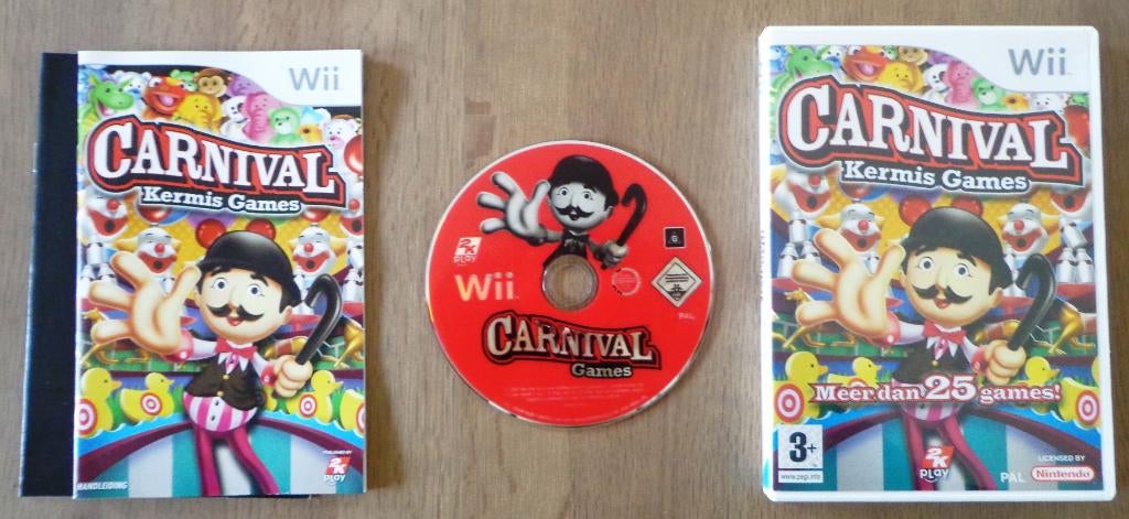 Carnival Kermis Games voor de Nintendo Wii Compleet, Games en Spelcomputers, Ophalen of Verzenden, Zo goed als nieuw