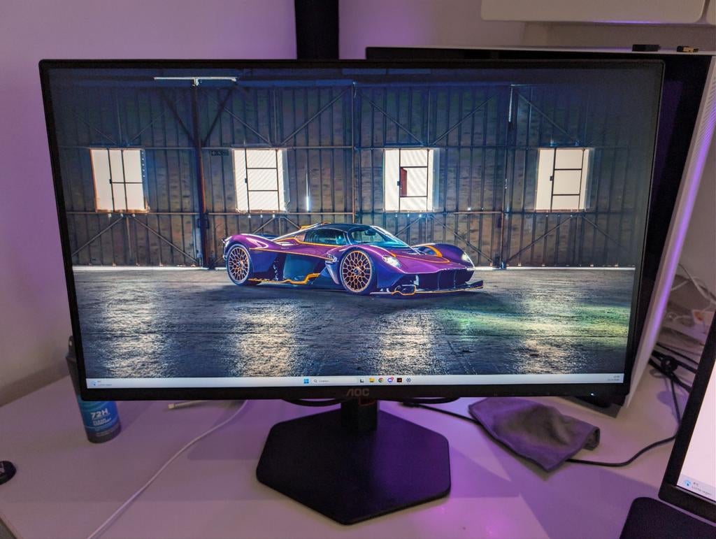 AOC Q25G4SR 2k resolutie 300hz, IPS, AOC, Zo goed als nieuw, Quad HD (2K)