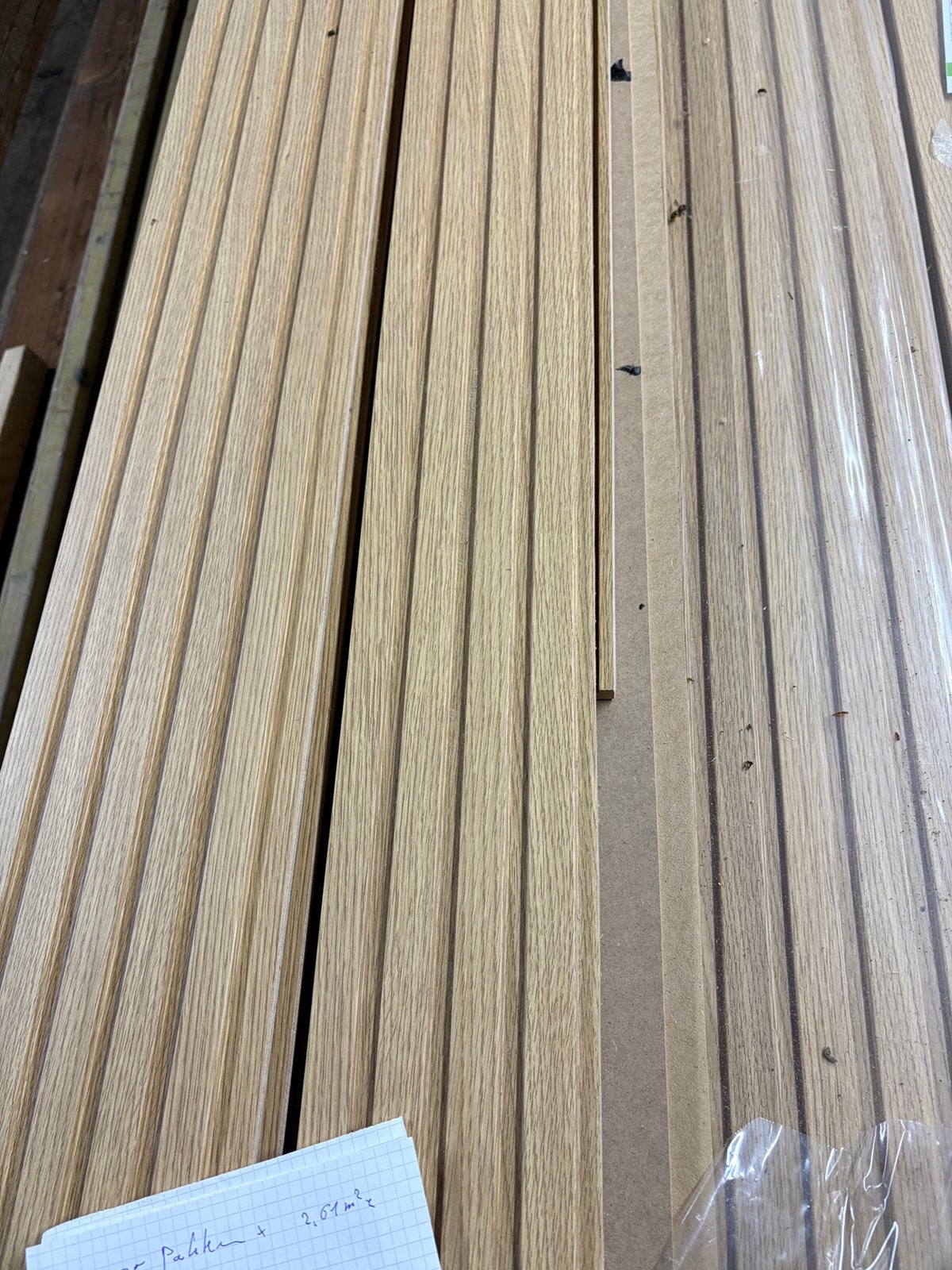 Wandbekleding (interieur), Bricolage & Construction, Bois & Planches, Neuf, Planche, 250 à 300 cm, Autres essences de bois