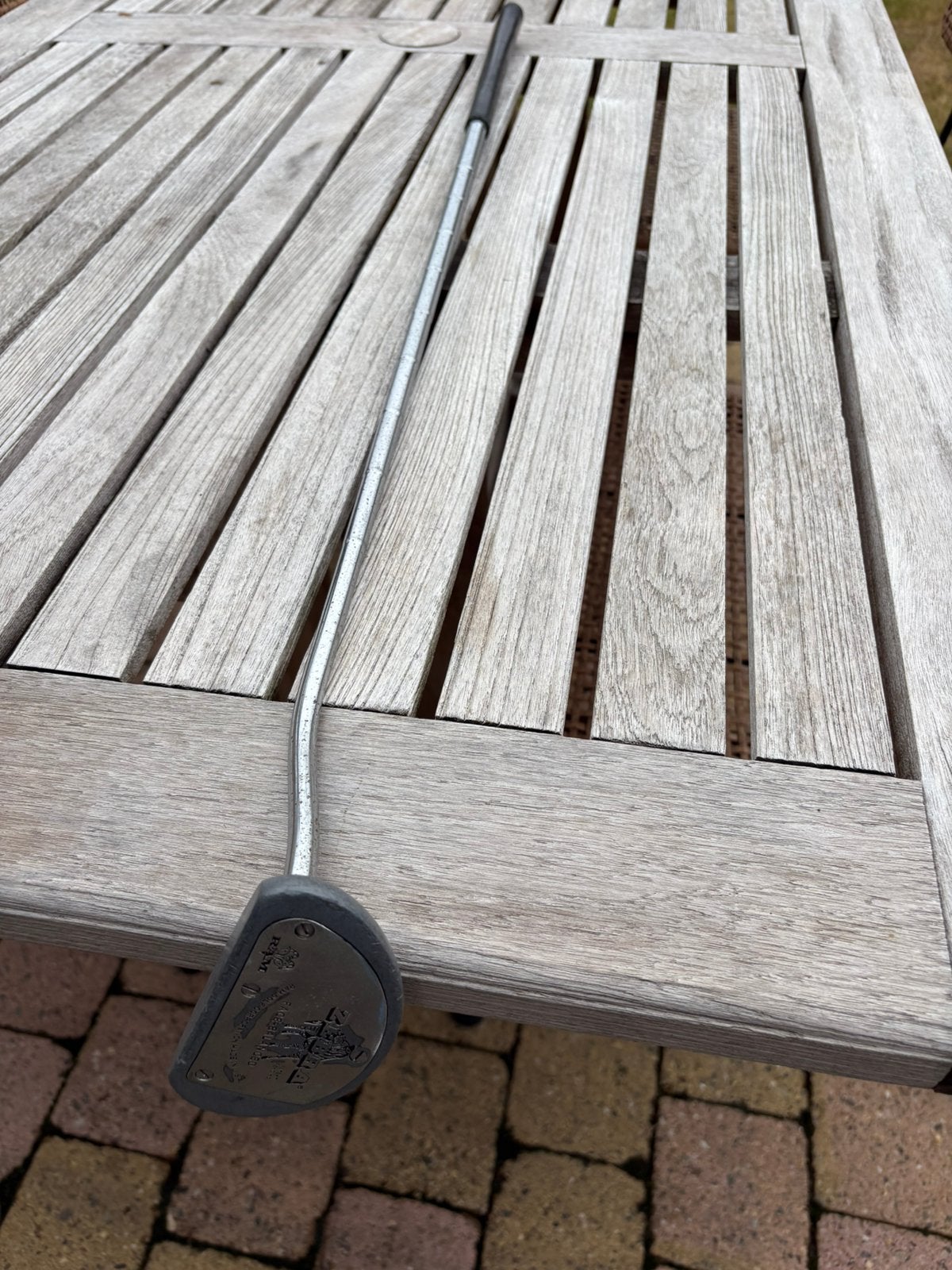 Zebra mallet putter, Sport en Fitness, Golf, Ophalen, Gebruikt, Club