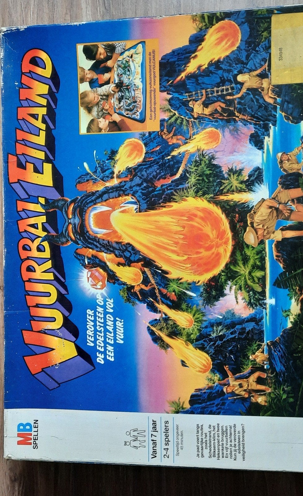 vuurbaleiland MB, Ophalen