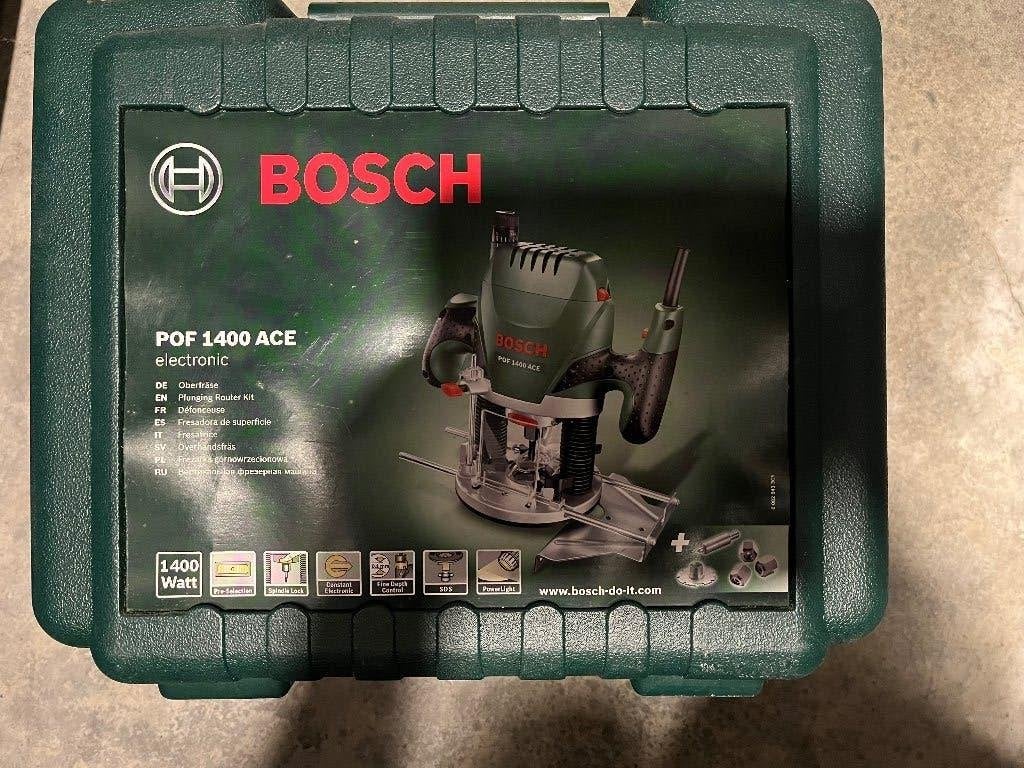 Bosh bovenfrees, Ophalen, Zo goed als nieuw, Bovenfrees, Bosch