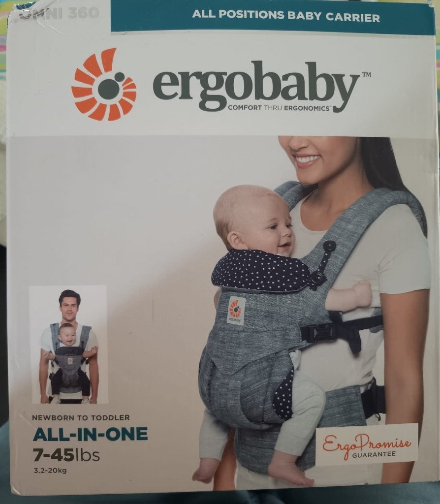 Ergobaby Omni 360 draagzak - Star Dust - nieuwstaat, Ophalen, Nieuw, Draagzak