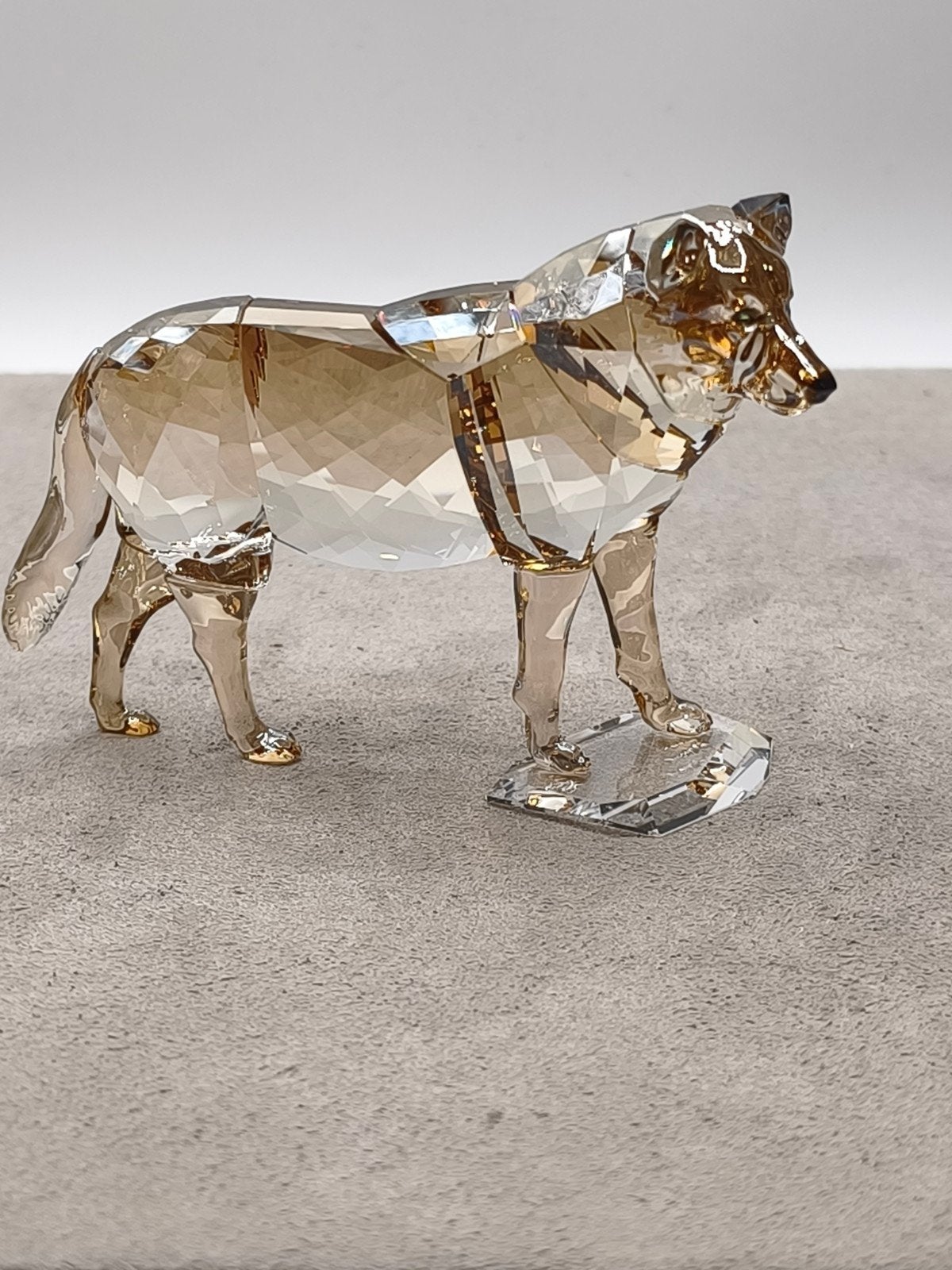 Swarovski SCS Grijze Wolf., Verzamelen, Ophalen of Verzenden
