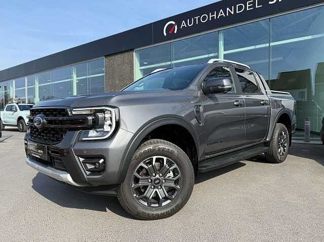 Ford Ranger 2.0 EcoBlue e-4WD Wildtrak-B&O-Trekhaak- 10Km!, Autos, Ford, Argent ou Gris, Achat, Entreprise, 149 kW