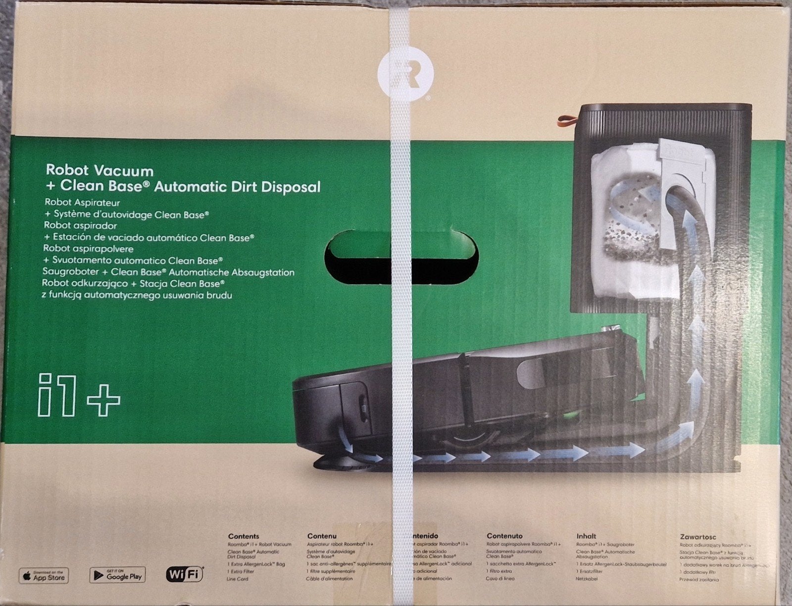 aspirateur i robot 1+, Neuf, IRobot, Réservoir, Enlèvement
