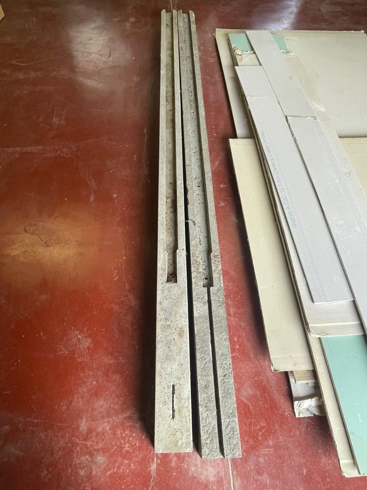 betonnen paal 2 stuk, Ophalen, Nieuw, 250 cm of meer, Palen