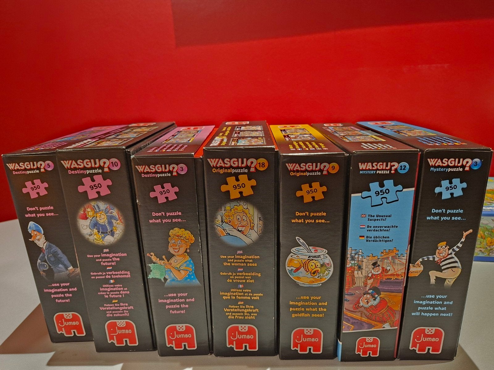 wasgijpuzzels, Enlèvement ou Envoi, 500 à 1500 pièces, Utilisé, Puzzle