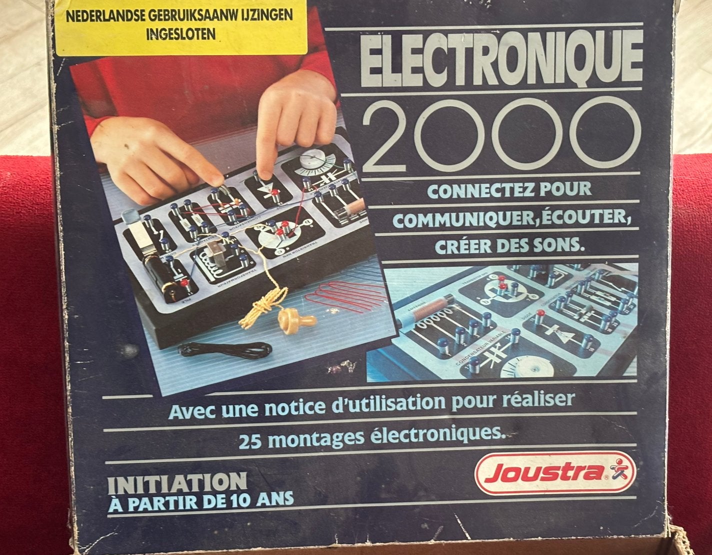 Electronics 2000 VINTAGE EDUCATIEF SPEL - JOUSTRA FRANKRIJK, Ophalen of Verzenden
