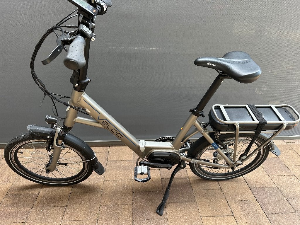 Veloci elektrische plooifiets, Ophalen, Gebruikt, 50 km per accu of meer