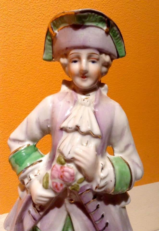 Vintage Spaans porseleinen beeldje Sanbo kavalier, Ophalen of Verzenden