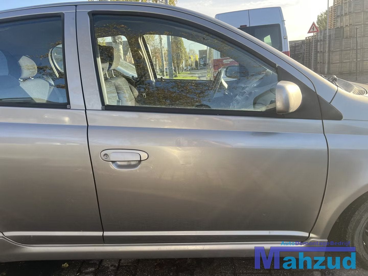 TOYOTA YARIS P1 Grijs rechts voor deur portier 1999-2004, Auto-onderdelen, Info@toyota.co.jp, Gebruikt, Deur, Toyota Motor Corporation