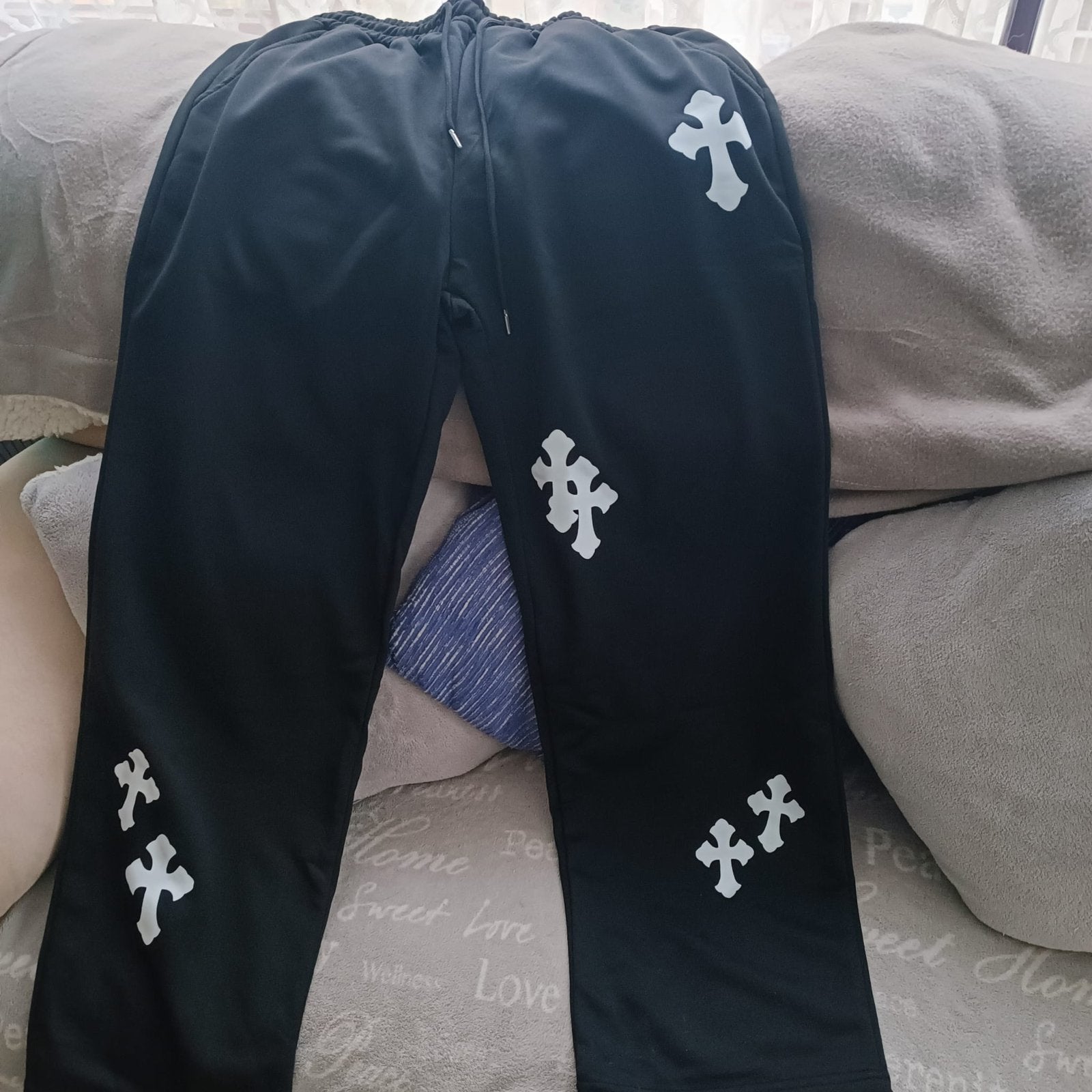Pantalon streetwear taille M, Enlèvement, Neuf, Taille 48/50 (M), Noir