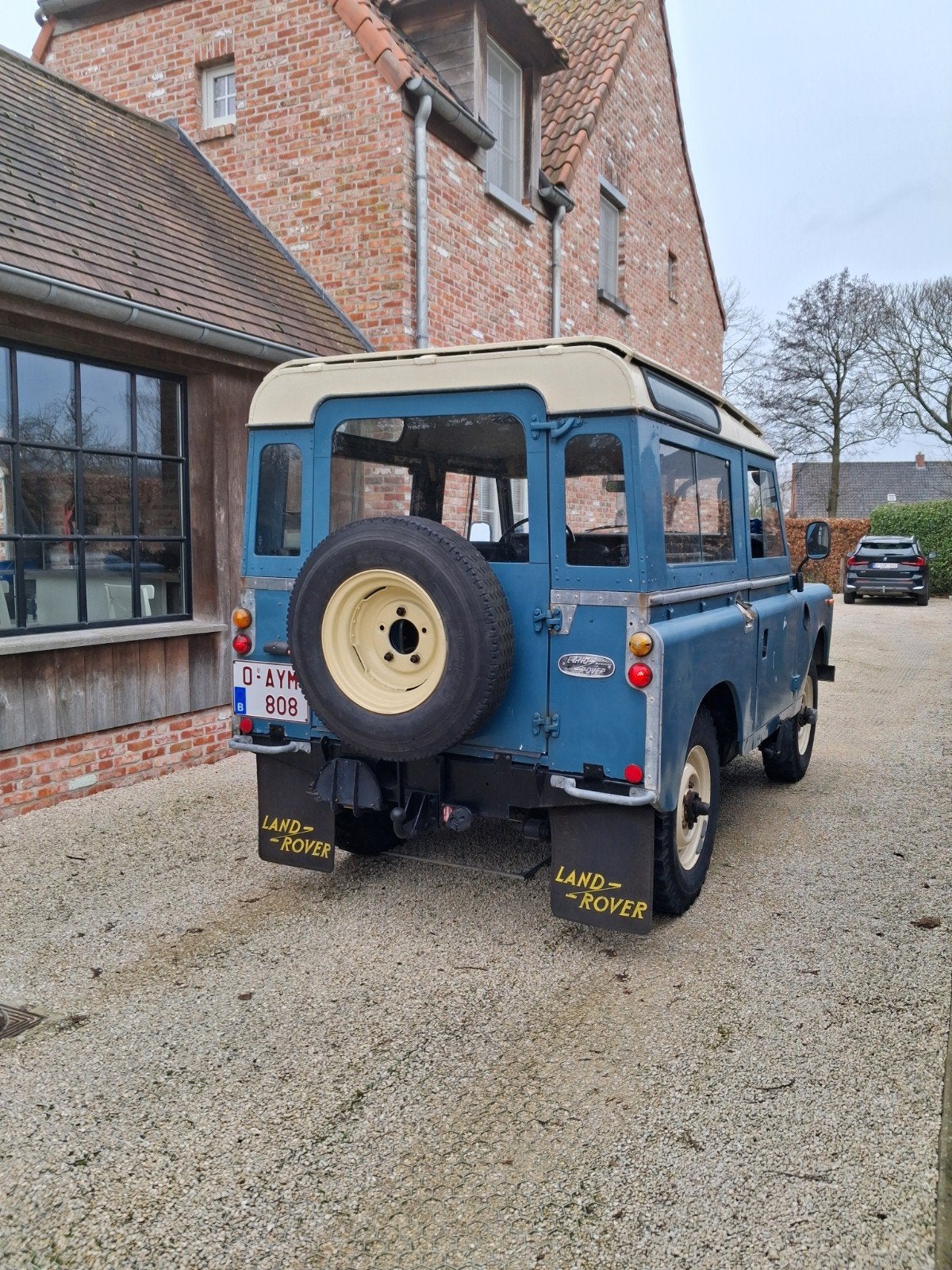 Land Rover series 3, Auto's, Land Rover, Zwart, 4 cilinders, Blauw, Vierwielaandrijving