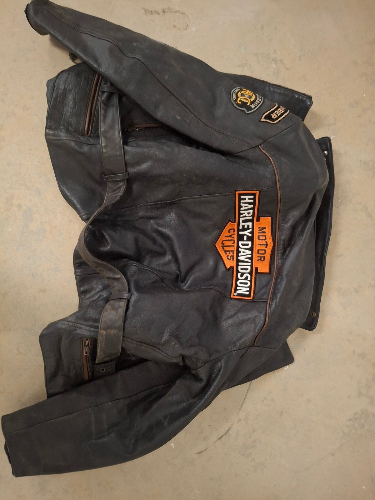 Harley Davidson jas!, Motoren, Ophalen of Verzenden