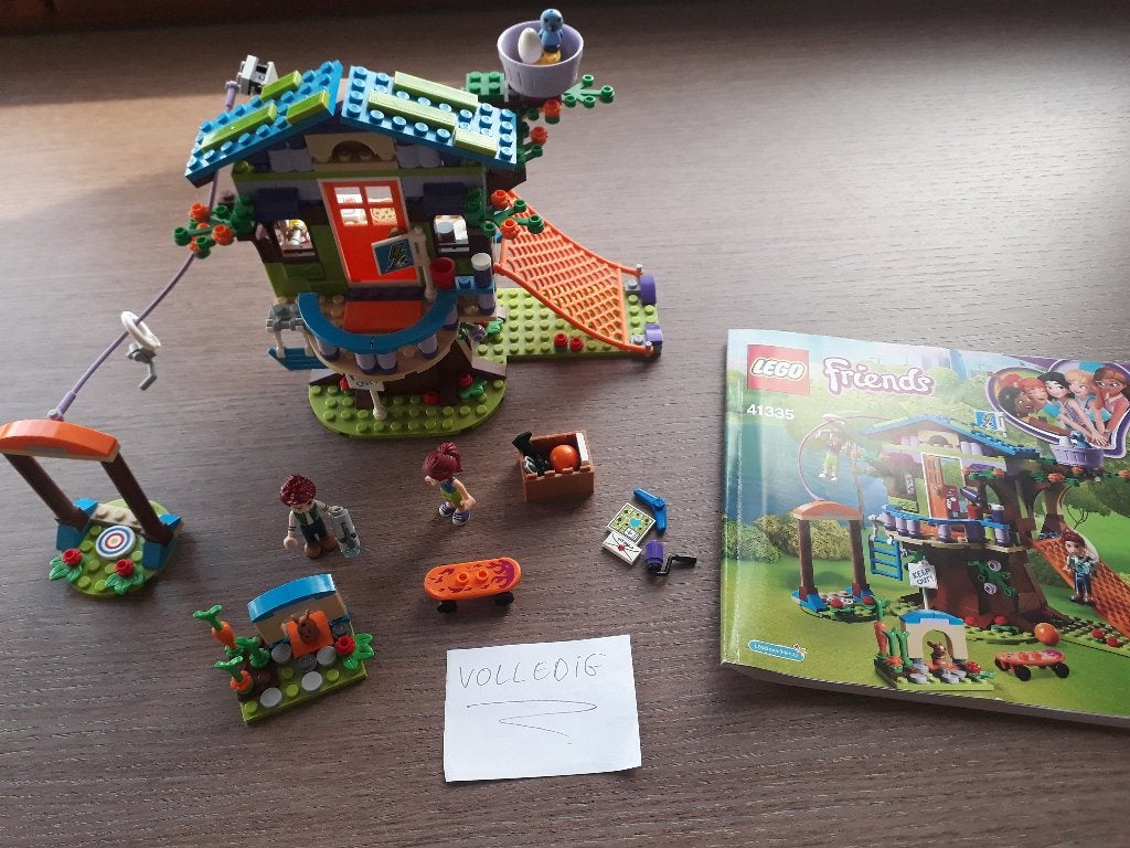 Lego Friends 41335 – Mia’s boomhut, Lego, Friends, Ophalen of Verzenden, Zo goed als nieuw