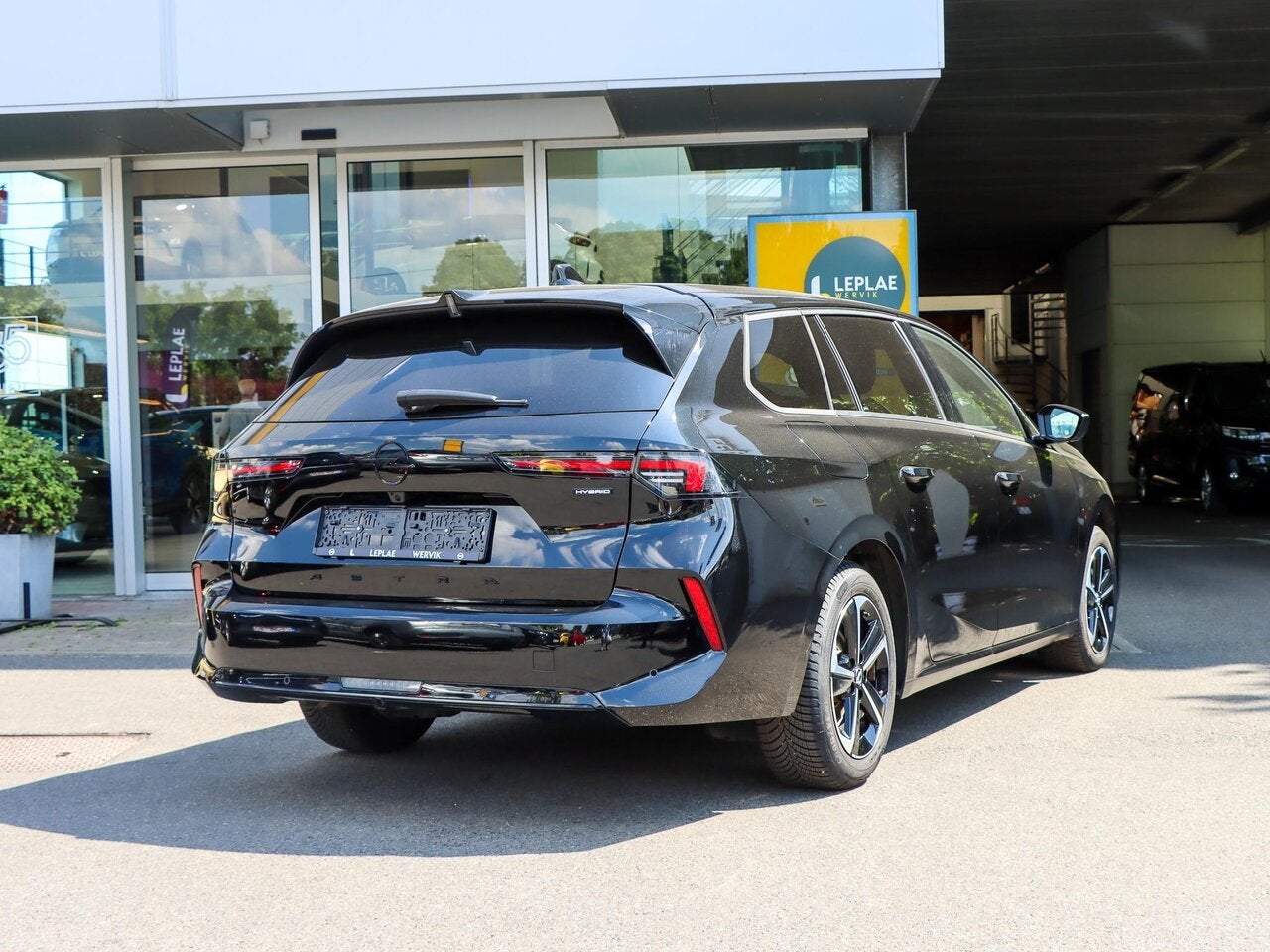 Opel Astra Sports Tourer GS 1.2T Hybrid eDCT 136PK, Auto's, Opel, 0 min, Zwart, Bedrijf, 5 deurs