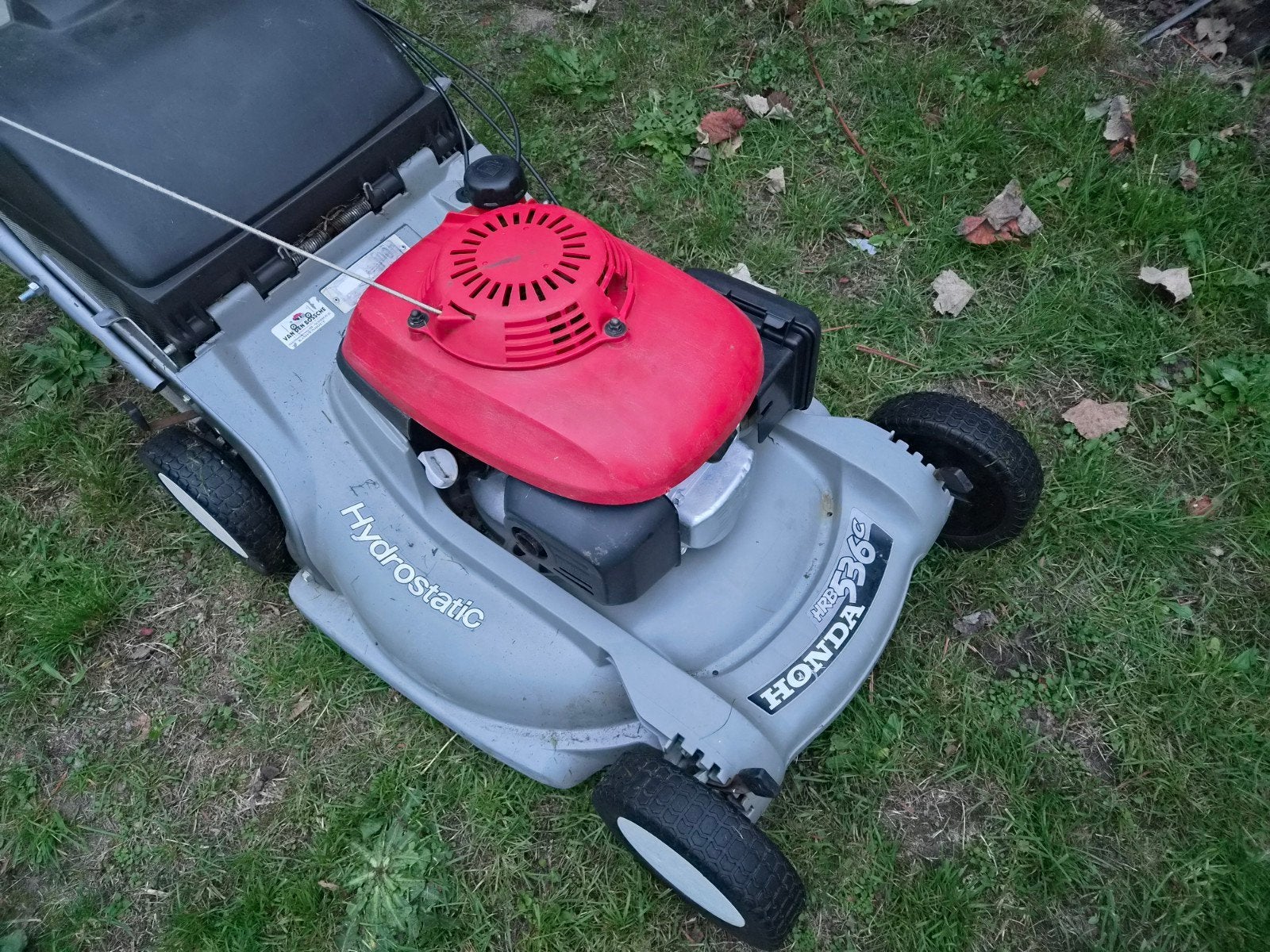 Tondeuse à essence autotractée HONDA en très bon état, Enlèvement ou Envoi