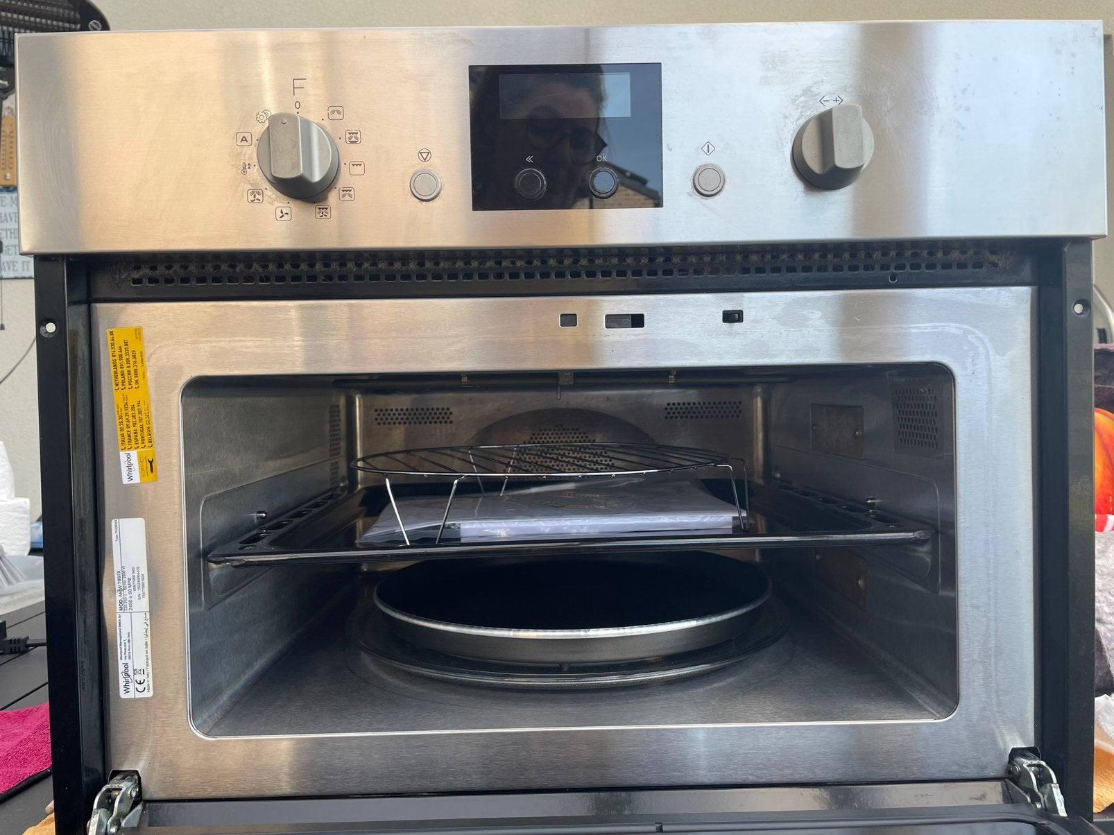 Combi oven/micro, Ophalen, Whirlpool, Oven, Zo goed als nieuw