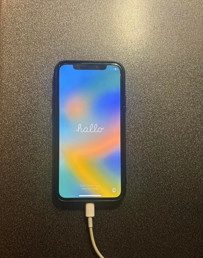 Iphone X black 256 GB met hoesje, Telecommunicatie, Mobiele telefoons | Apple iPhone, Zwart, IPhone X, Zo goed als nieuw, Zonder simlock