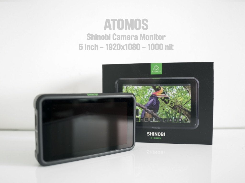 Atomos Shinobi volledig Pakket, Ophalen, Zo goed als nieuw