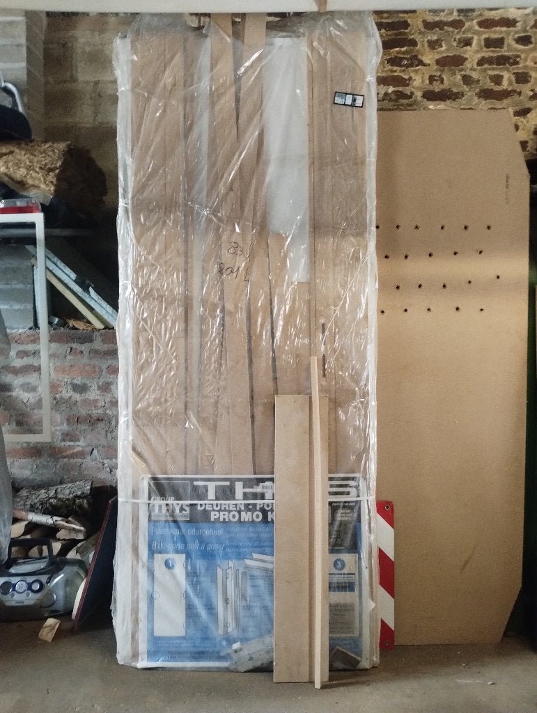 porte maison intérieure 83x201 Thys, nouvelle, compète, Bricolage & Construction, Neuf, Porte intérieure, Enlèvement, 80 à 100 cm