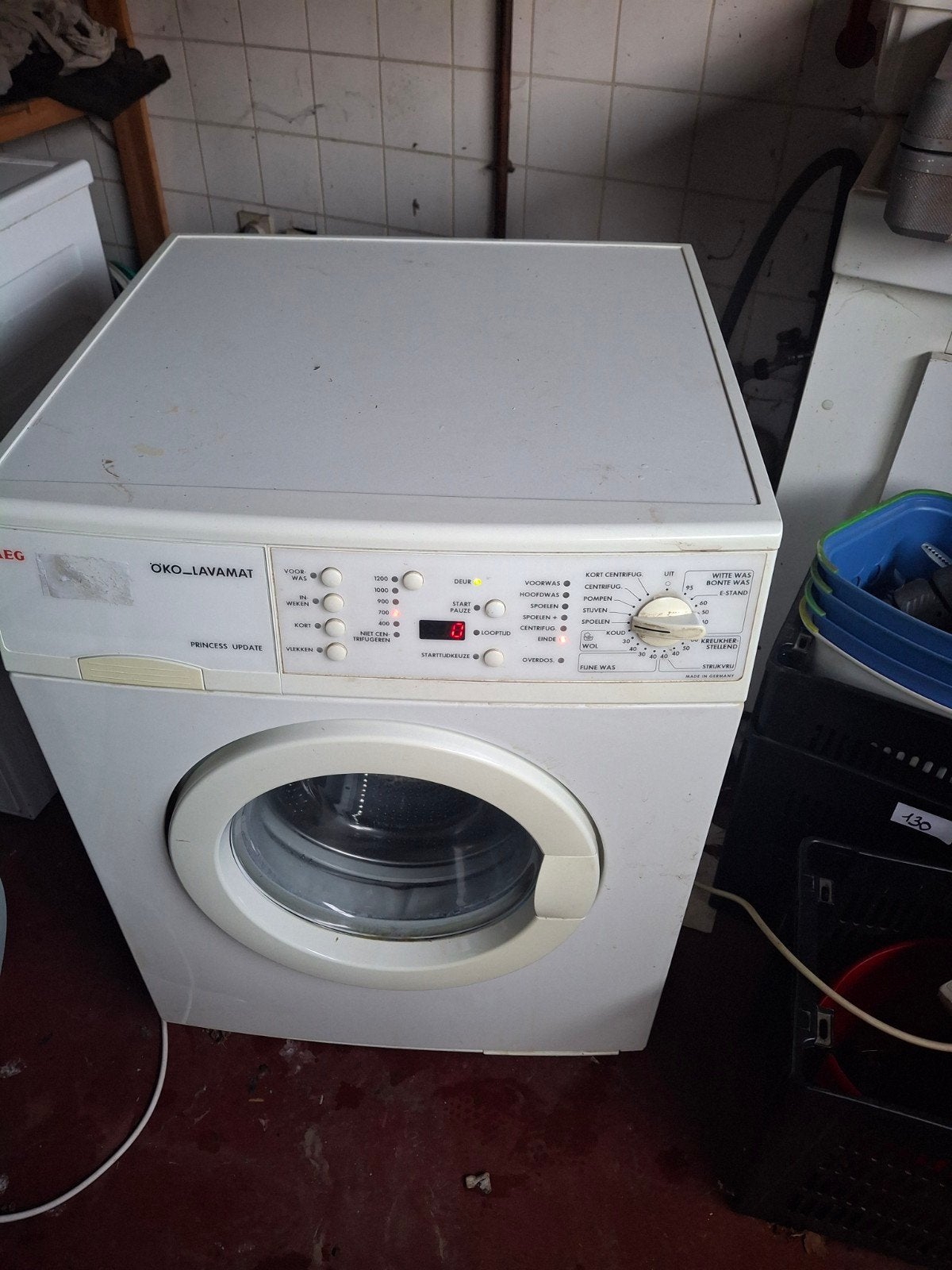 machine à laver Age oko lava mat, 1200 à 1600 tours, 6 à 8 kg, Chargeur frontal, Enlèvement