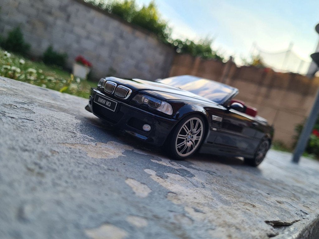 BMW M3 Cabrio E46 - Échelle 1/18 - Limited - PRIX : 119€, Hobby & Loisirs créatifs, Enlèvement ou Envoi, Neuf, Voiture, OttOMobile
