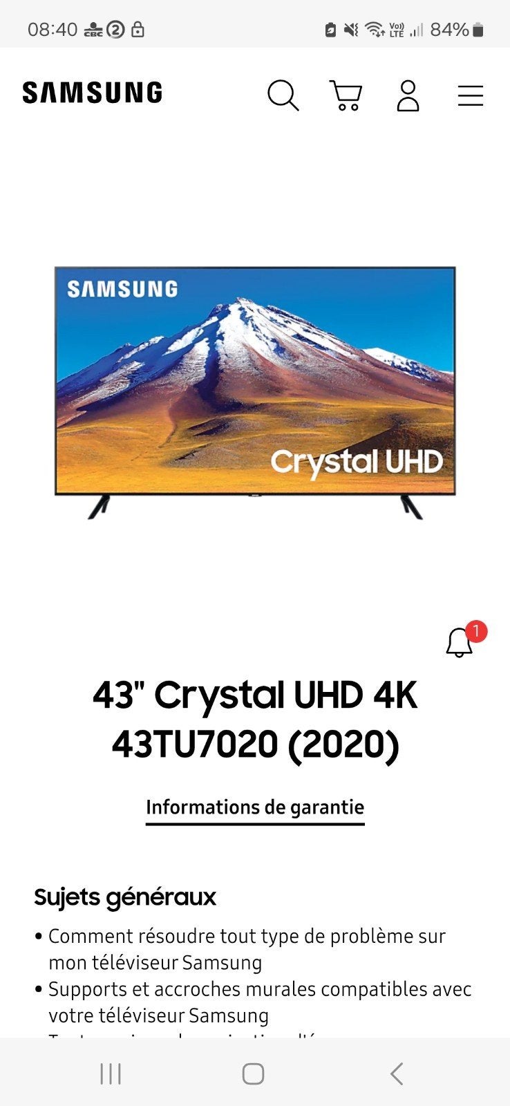 Samsung Series 7, Audio, Tv en Foto, Ophalen, LED, Samsung, 100 cm of meer
