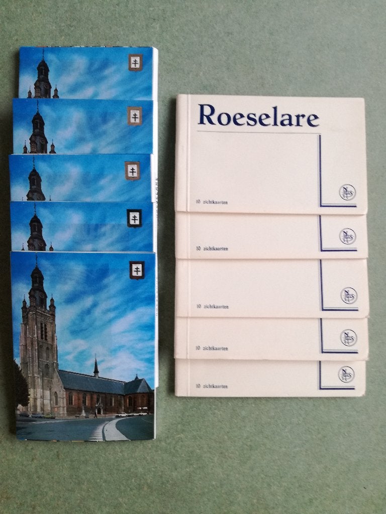 Postkaarten Roeselare, Verzamelen, Ophalen of Verzenden, 1940 tot 1960, Ongelopen, West-Vlaanderen