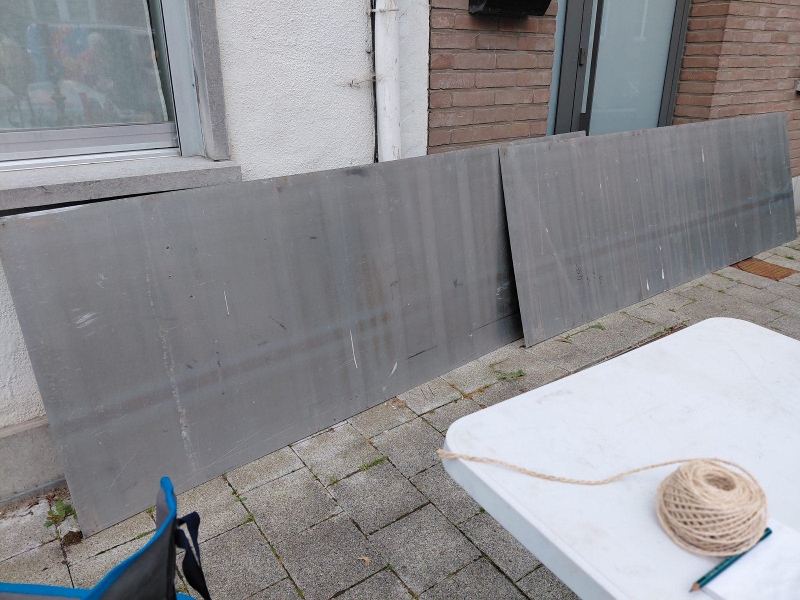 Aluminium platen, Doe-het-zelf en Bouw, Metalen, Ophalen