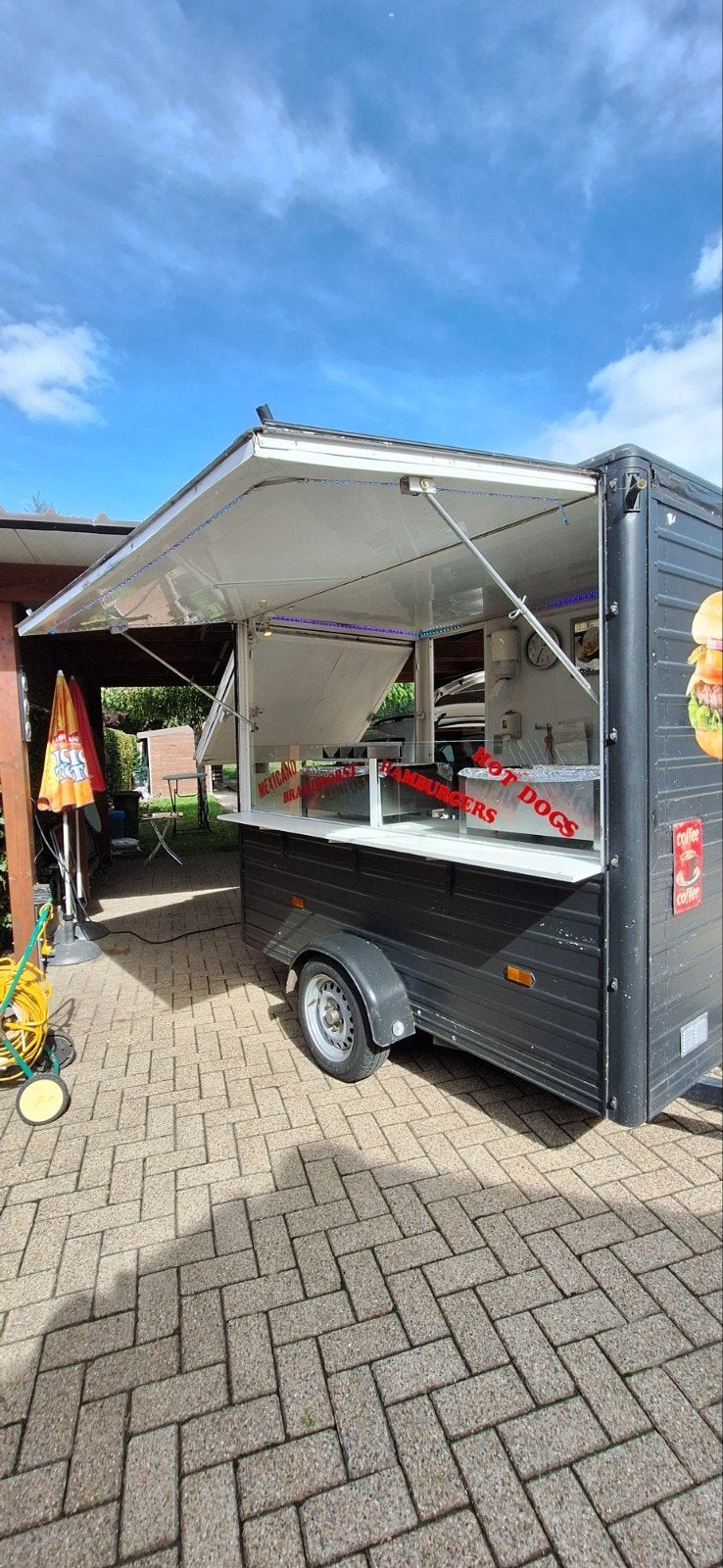 hamburger kraam, Zakelijke goederen, Ophalen