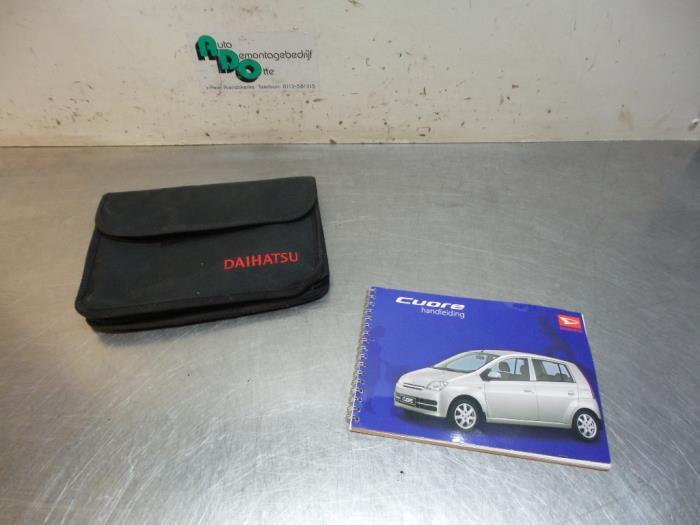 Livret d'instructions d'un Daihatsu Cuore (Cuore 03-), Daihatsu, -, 3 mois de garantie, Utilisé