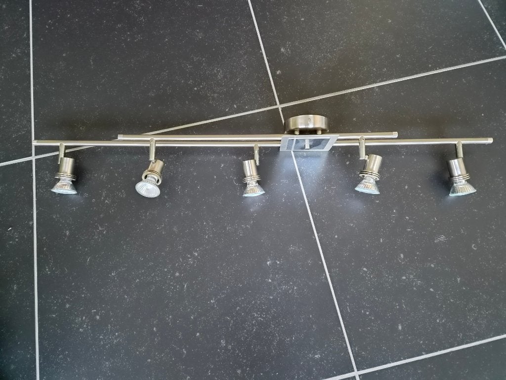 plafondlamp, Huis en Inrichting, Ophalen, Inclusief lichtbron, GU10, Zo goed als nieuw