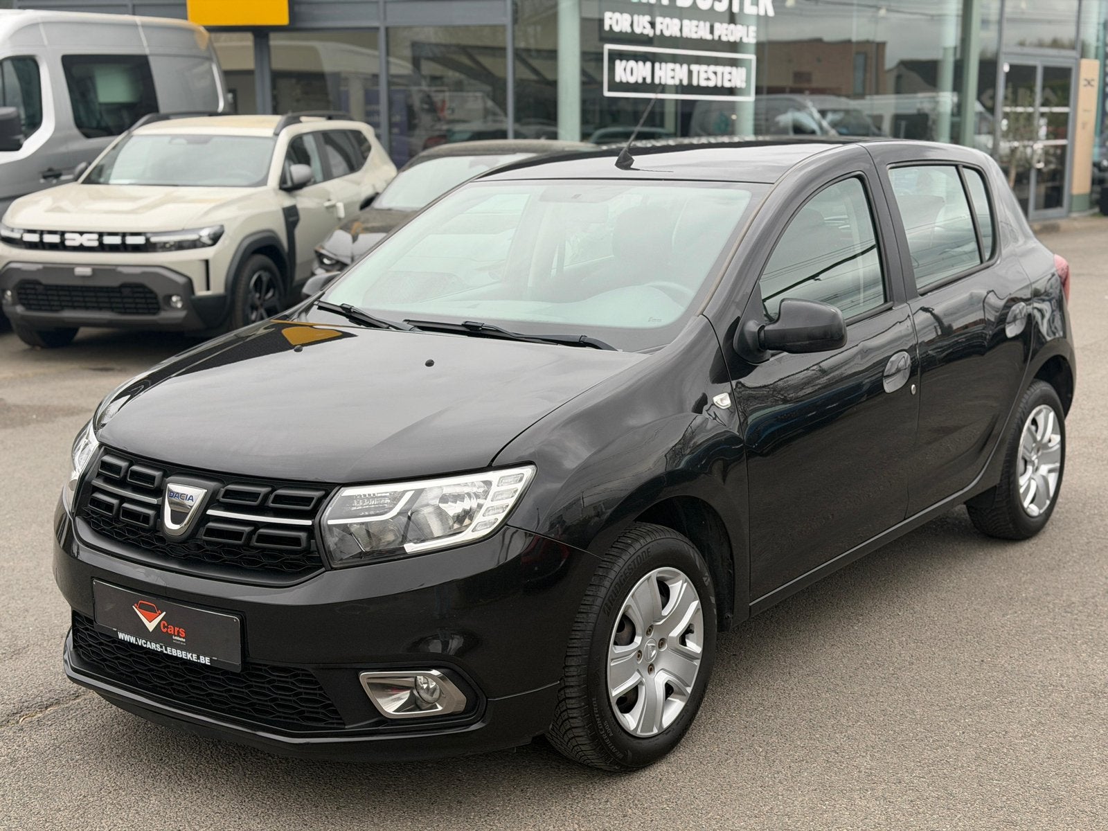 Dacia sandero benzine airco PERFECTE STAAT+ keuring en gar., Euro 6, Bedrijf, Handgeschakeld, Cruise Control