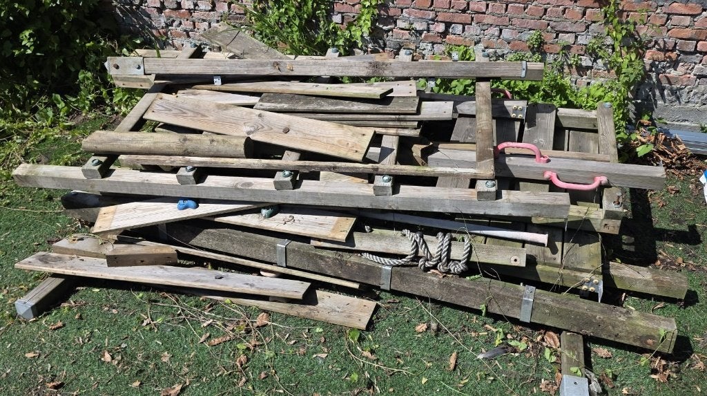 Gratis hout, Ophalen, Gebruikt, Balk