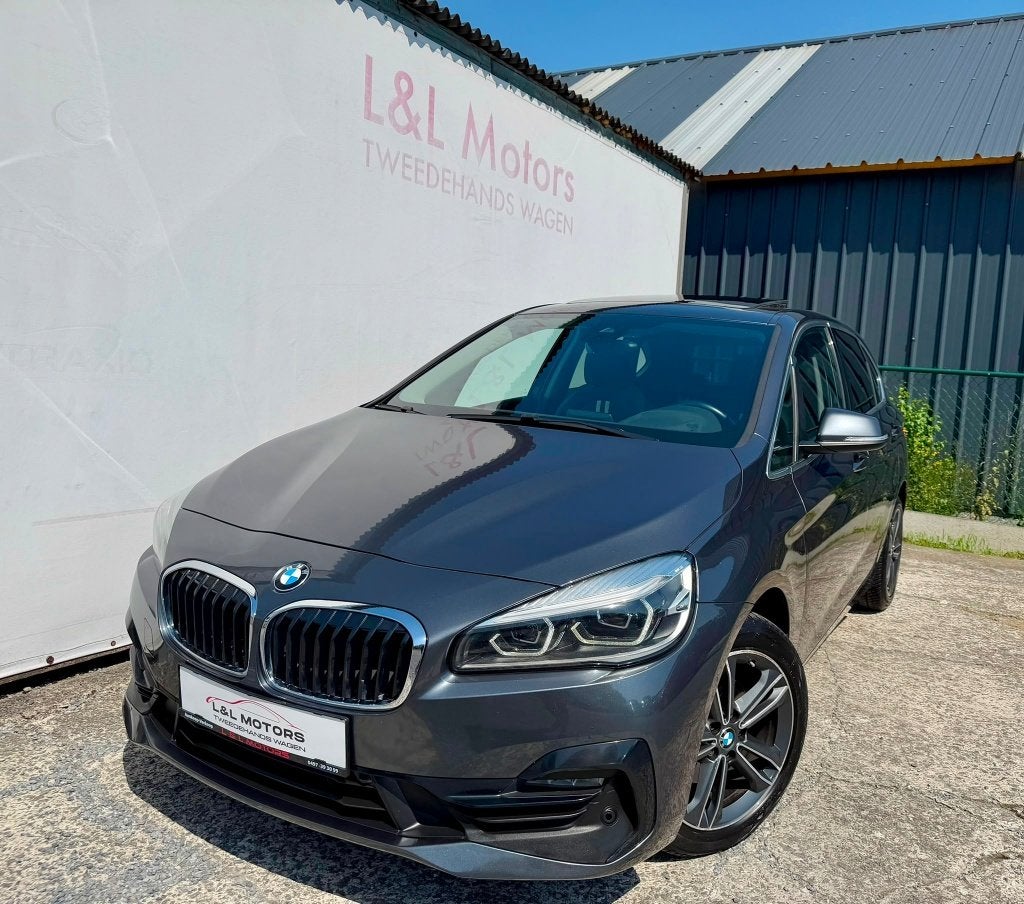 BMW 216 Da Active Tourer*Panodak Navi Led Cruise Alu 17"*, Auto's, BMW, Monovolume, 1498 cc, Leder en Stof, 2 Reeks Active Tourer