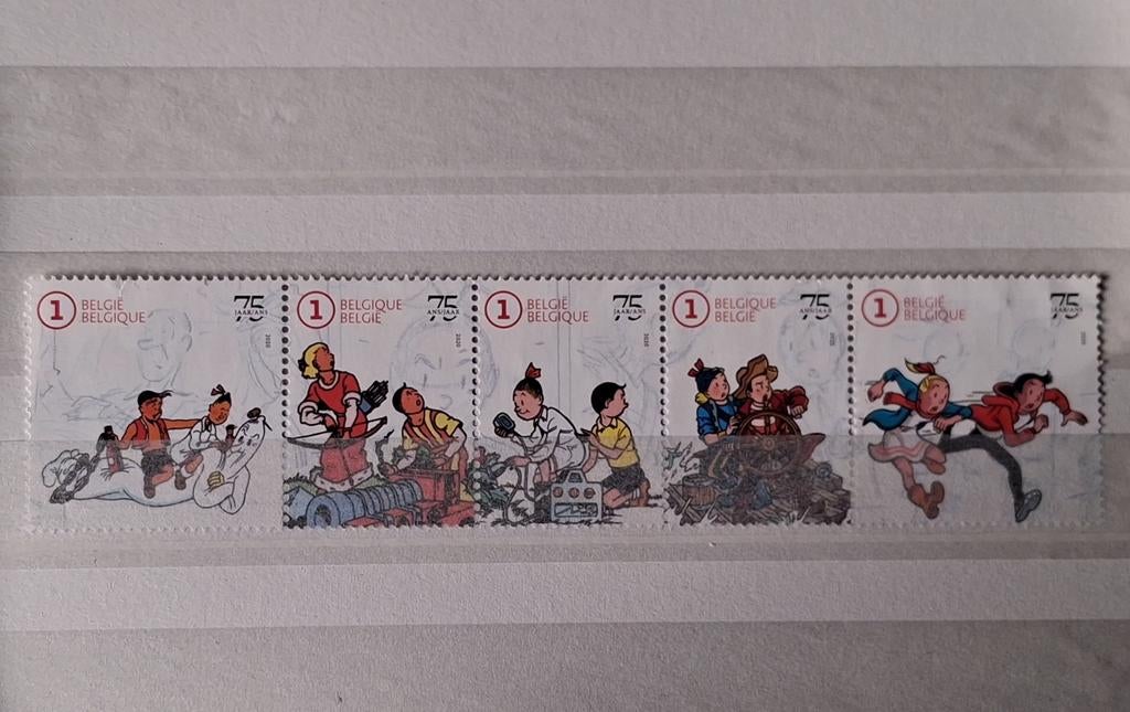 België OBP 4897-4901 postfris jaar 2020, Postzegels en Munten, Ophalen of Verzenden, Postfris