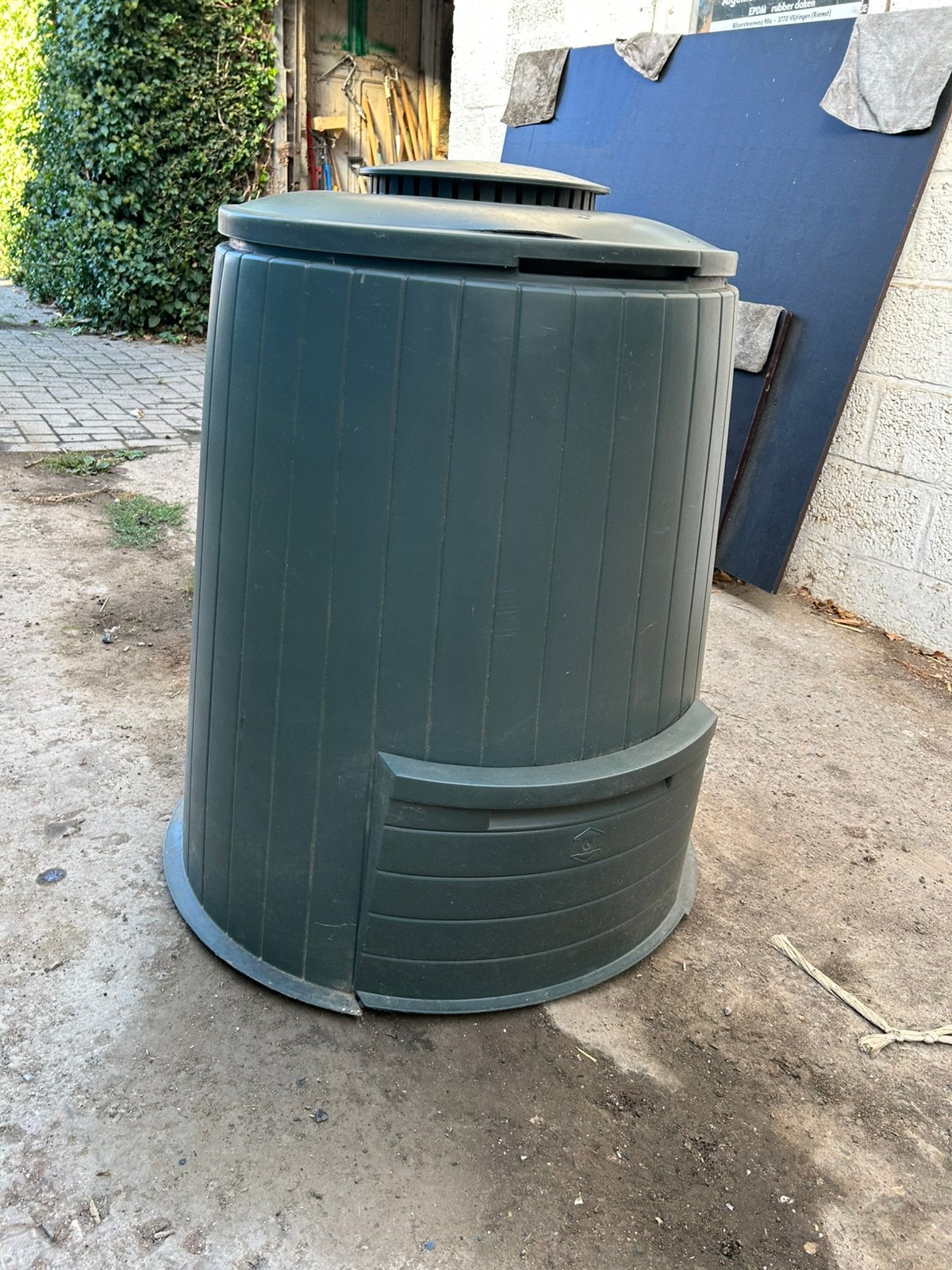 Compostvat - compostbak, Ophalen, Compostbak